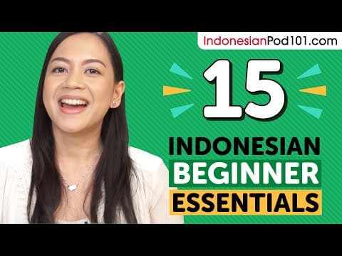 Bagaimana Cara Memulai Belajar Bahasa Indonesia? thumbnail