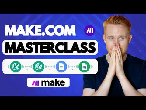 Master Make.com in 2 Hours: Complete Beginner’s Guide for 2026 thumbnail