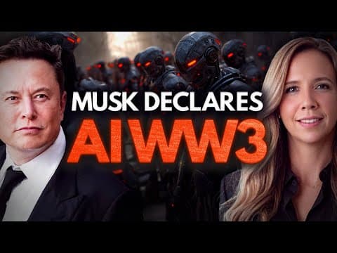 The $500 Billion AI War: Elon Musk Just Started WWIII in Tech thumbnail