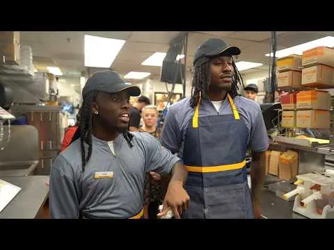 We Worked at McDonald's for a Day! thumbnail