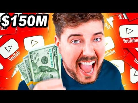How Does MrBeast Spend $200,000 a Day on YouTube? thumbnail