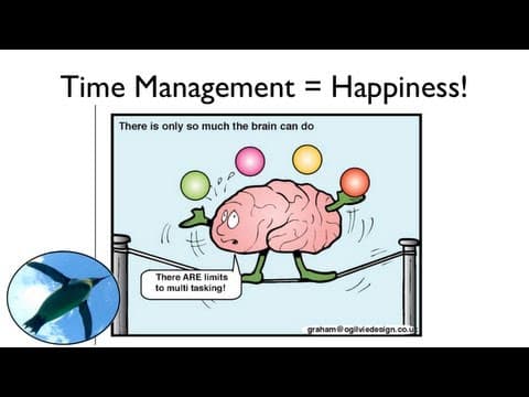 How to Manage Time, Reduce Stress and Increase Happiness thumbnail