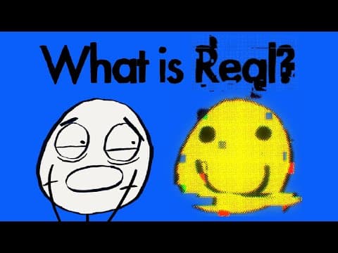 How does hyperreality blur reality and representation? thumbnail