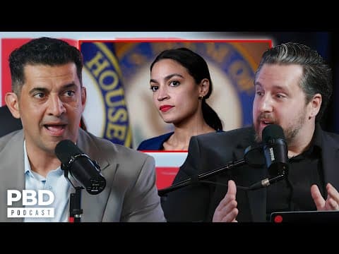 “The New Defund The Police" - AOC IGNITES Shutdown Fight Over ICE Funding thumbnail