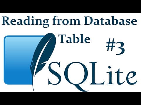 How to Read Data from an SQLite Database with Python thumbnail