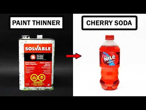 How to Transform Paint Thinner into Cherry Soda thumbnail