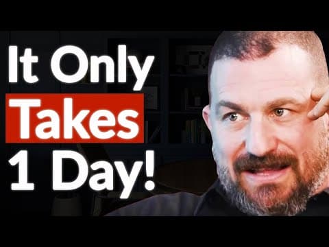 #1 Neuroscientist: Truth About Laziness, Discipline, Exercise, Stress & Journaling | Andrew Huberman thumbnail