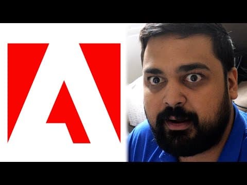 Adobe Is an Evil Company… thumbnail