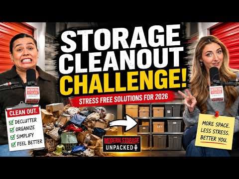 Storage Cleanout Challenge | Stress Free Storage Solutions for 2026 thumbnail