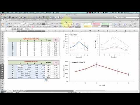 Normalising Data for plotting graphs in Excel thumbnail