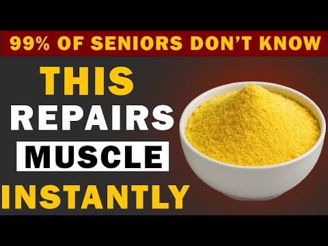 Attention Seniors! Stop Muscle Loss Now with THIS One Food (Works at 50+) thumbnail
