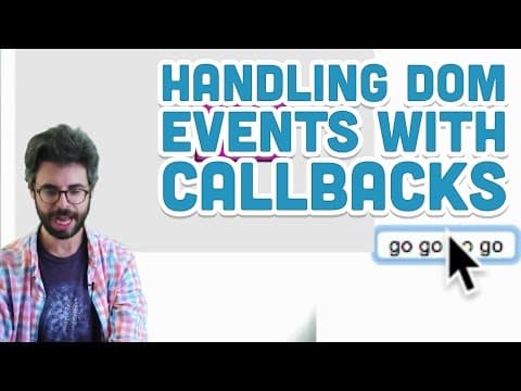 8.4: Handling DOM Events with Callbacks - p5.js Tutorial thumbnail