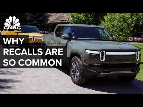How Recalls Are Costing Automakers Like Rivian And Ford Billions Of Dollars thumbnail