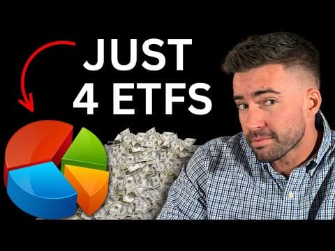 NEW (better) 4 ETF Portfolio beats everything! (BEST Simple Investing Guide 2026 📈) thumbnail