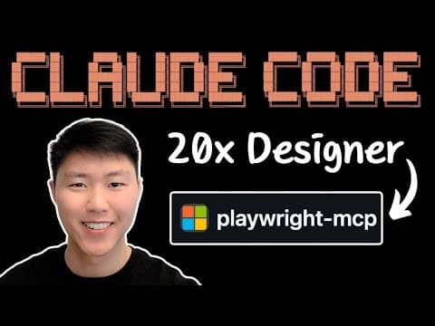 Claude Code Now Has Eyes | Playwright MCP Integration thumbnail