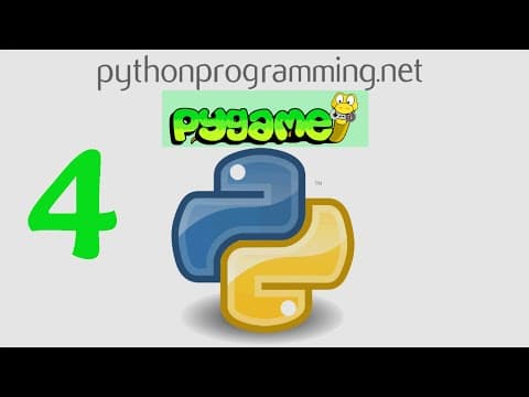 Game Development in Python 3 With PyGame - 4 - Adding Boundaries thumbnail