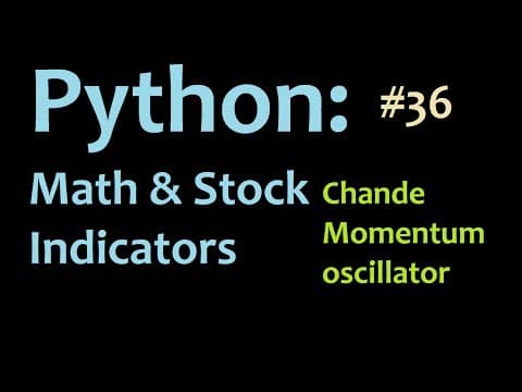 How to Graph the Chande Momentum Oscillator in Python thumbnail