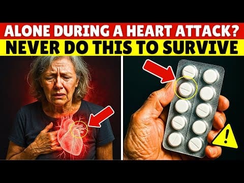 How to Survive a Heart Attack Alone After 60 - 7 Life Saving Tips Every Senior Must Know thumbnail