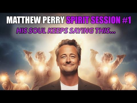Matthew Perry Spirit Box Session 12/05/2023 thumbnail