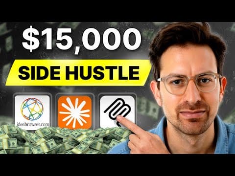 He Built MY Startup Idea and Sold It in 8 Days ($15K Side Hustle) thumbnail