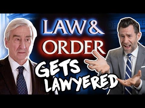 What Are the Legal Mistakes in Law & Order's New Episode? thumbnail