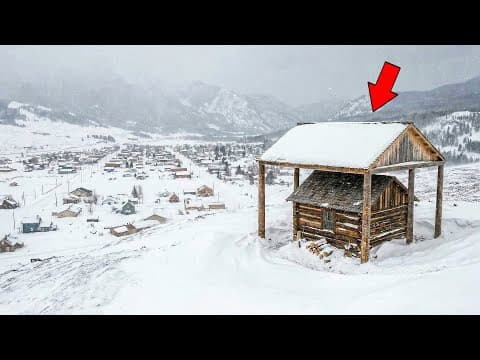 Whole Town Was Freezing—But This Elderly Couple’s Double-Roof Cabin Stayed Warm During The Blizzard thumbnail