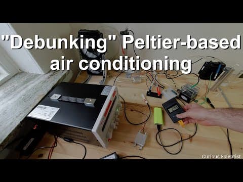“Debunking” Peltier-based air conditioning thumbnail