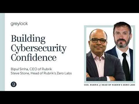 Rubrik's Bipul Sinha and Steve Stone | Understanding and Preventing Modern Cyber Attacks thumbnail