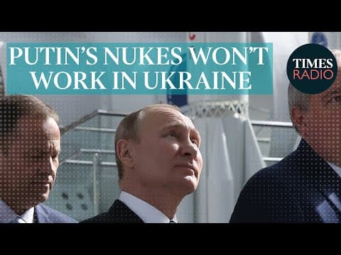 Putin's tactical nukes 'won't be much use' in Ukraine | Michael Clarke thumbnail