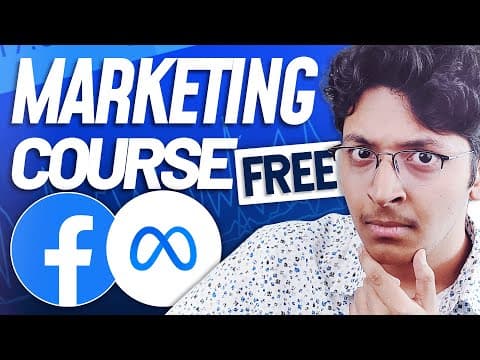 FACEBOOK FREE Social Media Marketing Course🔥 | FREE Coursera Course | Ishan Sharma thumbnail