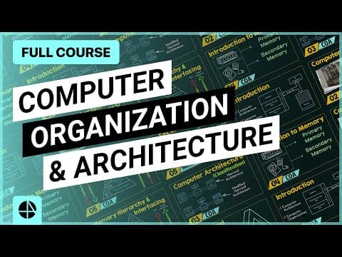 What Is Computer Architecture and Organisation? thumbnail