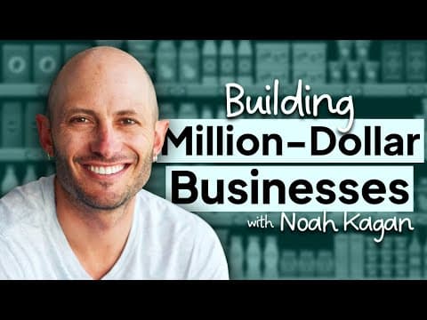How To Find MILLION DOLLAR Business Ideas That WORK | Noah Kagan thumbnail