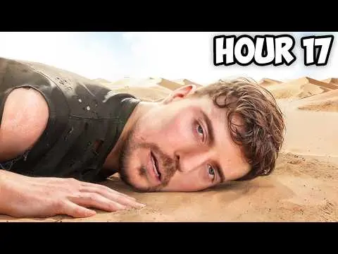 Surviving 24 Hours Straight In A Desert thumbnail