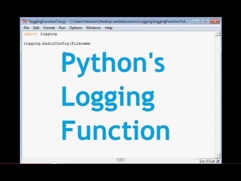Python's Logging Function thumbnail