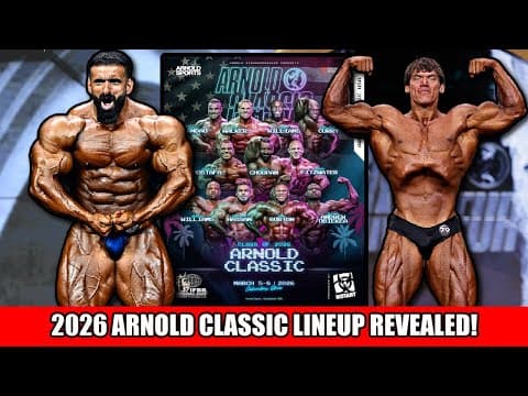 2026 Arnold Classic Ohio Lineups Finally Revealed! Hadi and Nick Confirmed + Sam Sulek Confirmed thumbnail