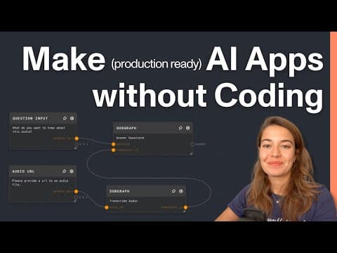 How to Create AI App Prototypes Visually Without Coding thumbnail