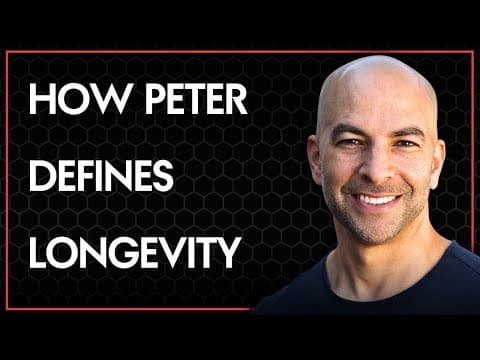 How Peter Attia defines longevity thumbnail