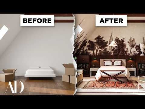 3 Interior Designers Transform The Same Loft Bedroom | Architectural Digest thumbnail