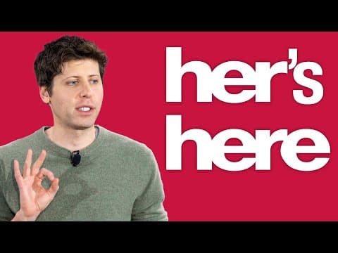 GPT-4o Faster, Smarter, and Free? HUGE OpenAI Announcements thumbnail