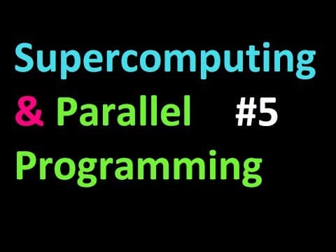 Sending and Receiving data tutorial - Supercomputing and Parallel Programming in Python and MPI 5 thumbnail