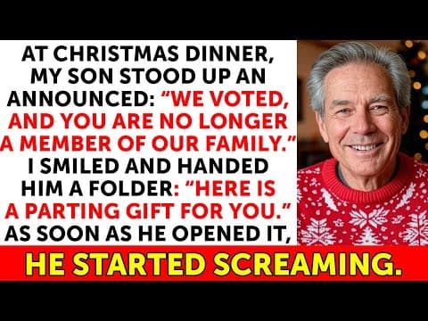 At Christmas Dinner, My Son Said: “You Are No Longer Our Family - We Have Passed.” But then... thumbnail