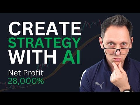 All Steps to Creating a GREAT Trading Strategy with AI (TradingView + PineScript + ChatGPT o3) thumbnail