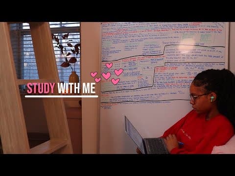 Still have work to do on Valentines Day? Study with me! βΊοΈ thumbnail