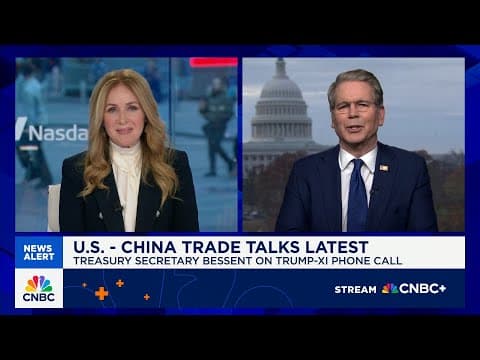 Treasury Secretary Scott Bessent: 'Very good chance' Trump names new Fed chair before Christmas thumbnail