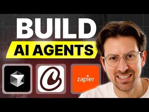 How To Create Ai Agents From Scratch (CrewAI, Zapier, Cursor) thumbnail