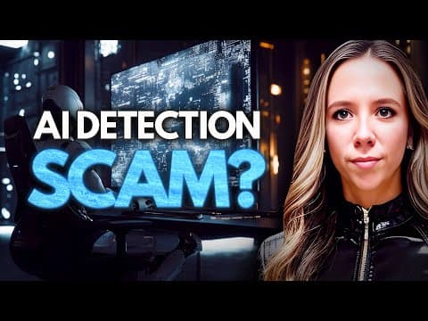 Is AI Detection a Scam? I Did an Analysis: The Results Shocked Me thumbnail