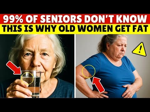 Doctors Warn Senior Women: Old Women Get Fat Because of THESE 6 Silent Mistakes | Senior Health thumbnail
