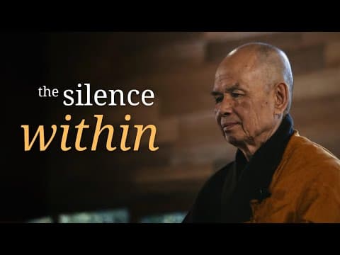 The Inner Silence | Teaching by Thich Nhat Hanh | #mindfulness #contemplation thumbnail
