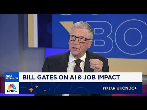 Bill Gates: AI is the biggest technical thing ever in my lifetime thumbnail