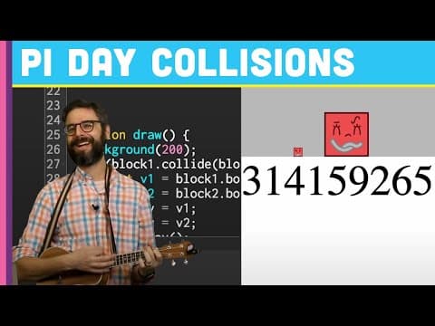 How to Calculate Digits of Pi Using Elastic Collisions thumbnail